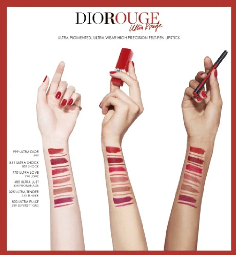 Dior Ultra Tender 325 Rouge Dior Ultra Rouge Lipstick Review  Swatches